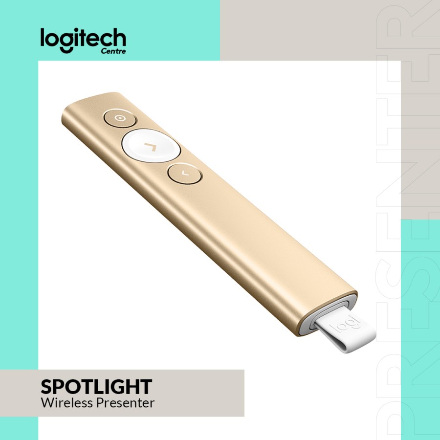 Logitech Spotlight Wireless Presentation Remote - Presenter Logitech