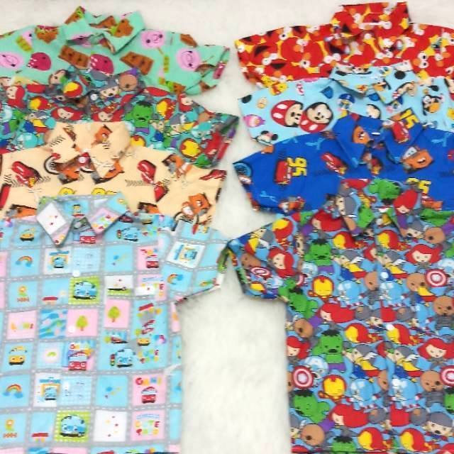 Grosir Kemeja Katun Anak/Baju Anak