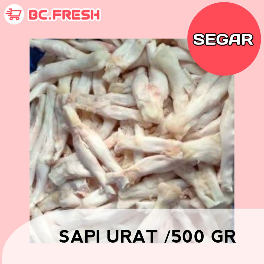 

Urat sapi segar 500 gram