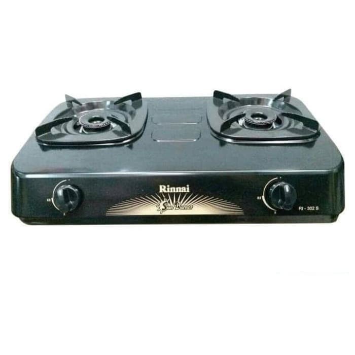 Rinai Kompor Gas 2 Tungku Rinnai RI-302 S Ri-302 S RI302 S RI 302 S Api Ekonomis