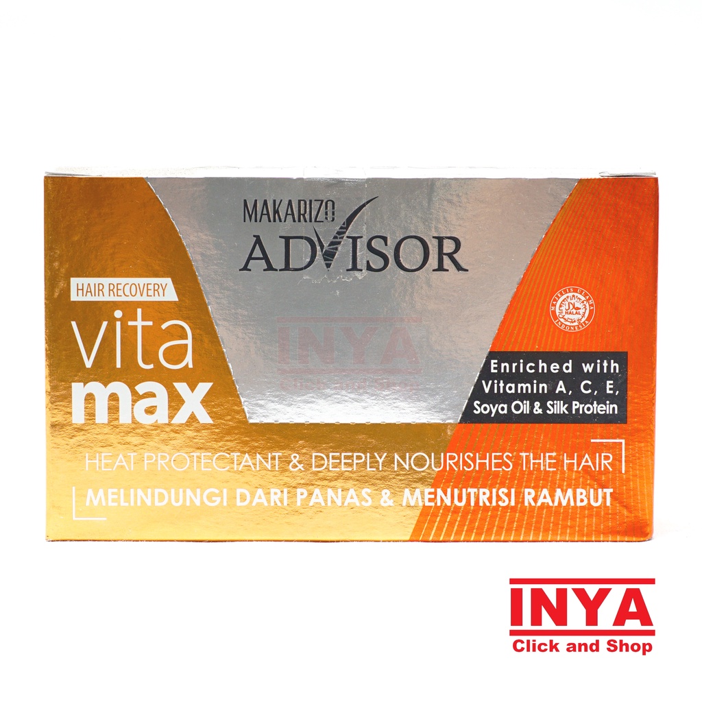 MAKARIZO VITAMAX ADVISOR 8x8ml - Vitamin Rambut