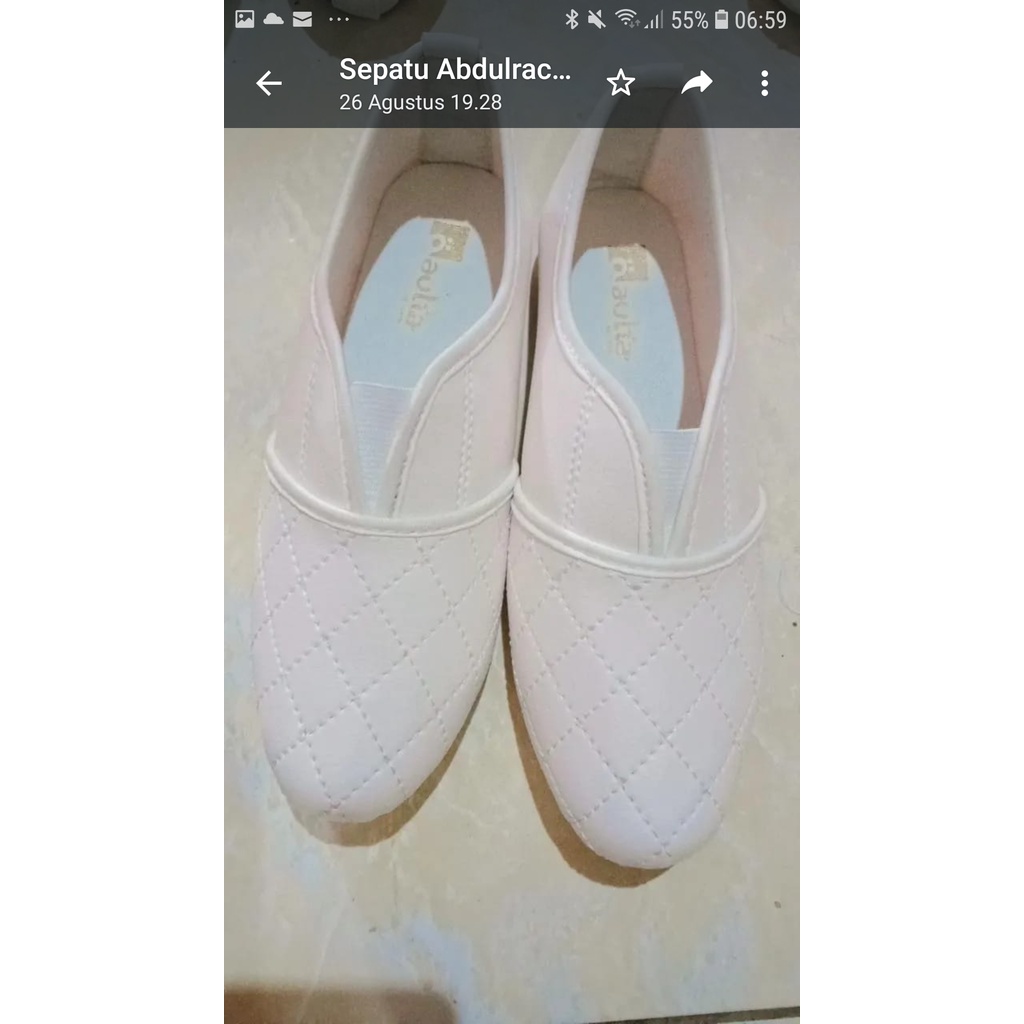 Sepatu Perempuan AM, Karet