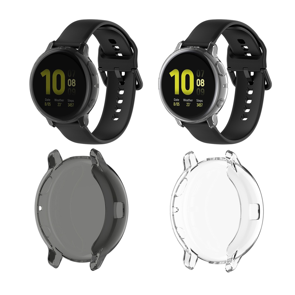 Case Pelindung Bahan TPU Ukuran 44mm Untuk Samsung Galaxy Watch Active 2 40mm SM-R830 SM-R820