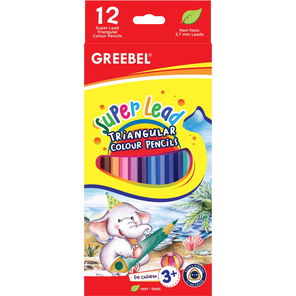 

Pensil warna Greebel Superlead 12