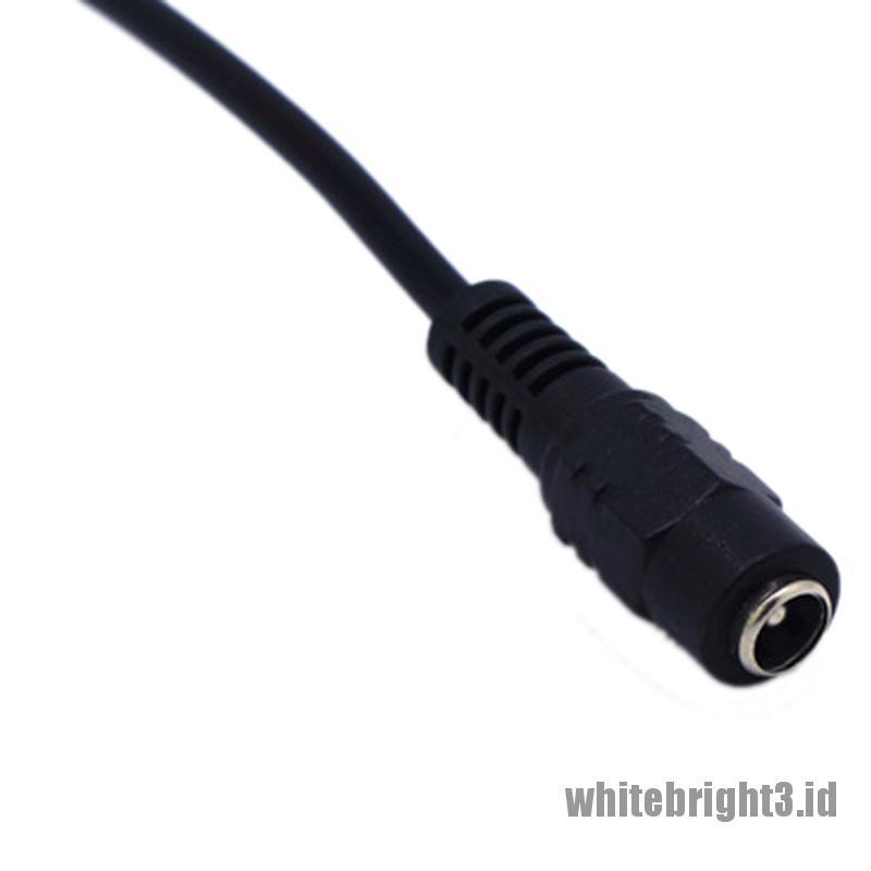 &lt; White3 &gt; Kabel Adapter Power DC 5521 Ke 4Pin PWM Bahan Tembaga Untuk Komputer PC