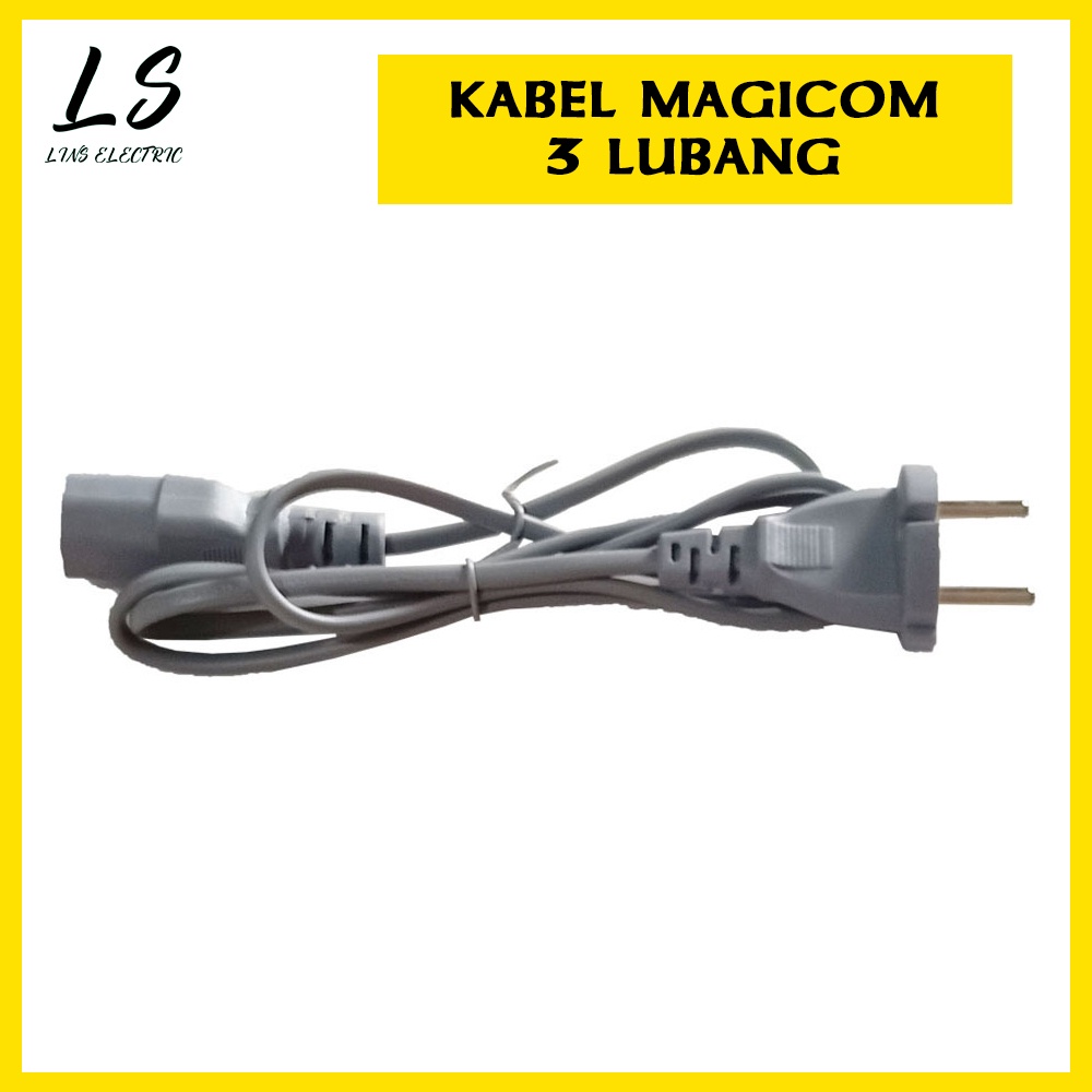 Kabel Power Magicom / Kabel Power Rice Cooker (3 Lubang)