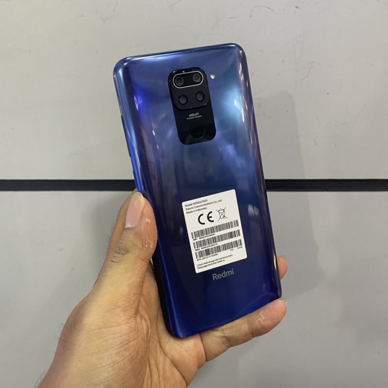 redmi note 9 ram 4/64gb second bekas pakai