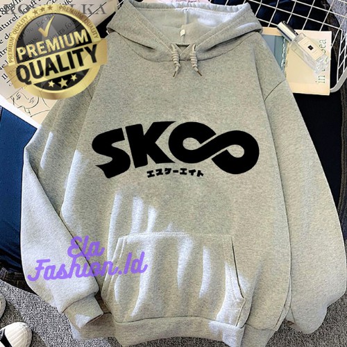 Jaket Hoodie Gambar Logo Anime Manga Sk8 The Infinity  Skateboard Avengers Anak Pria Wanita Murah