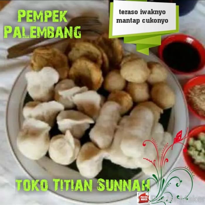 

Pempek Ikan Asli Palembang Nikmat Lezat Adaan Lenjer Telor Campur