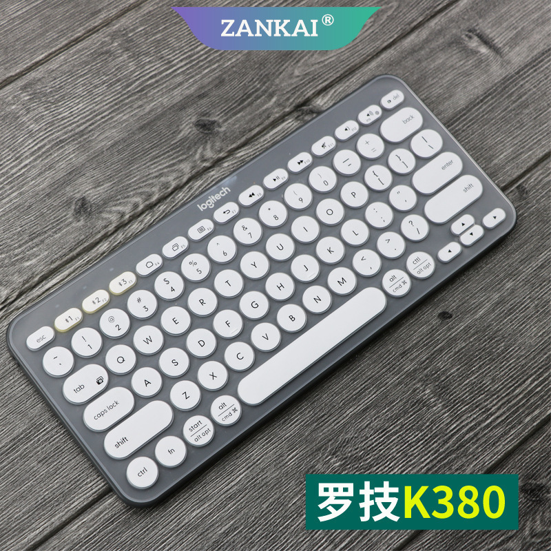 Annka Skin Cover Pelindung Silikon Ultra Tipis Untuk Keyboard Logitech K380