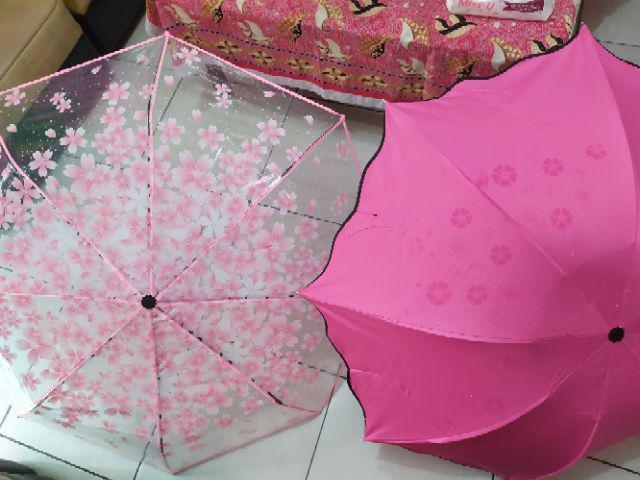 Payung Lipat Magic 3d Motif Keluar Jika Basah