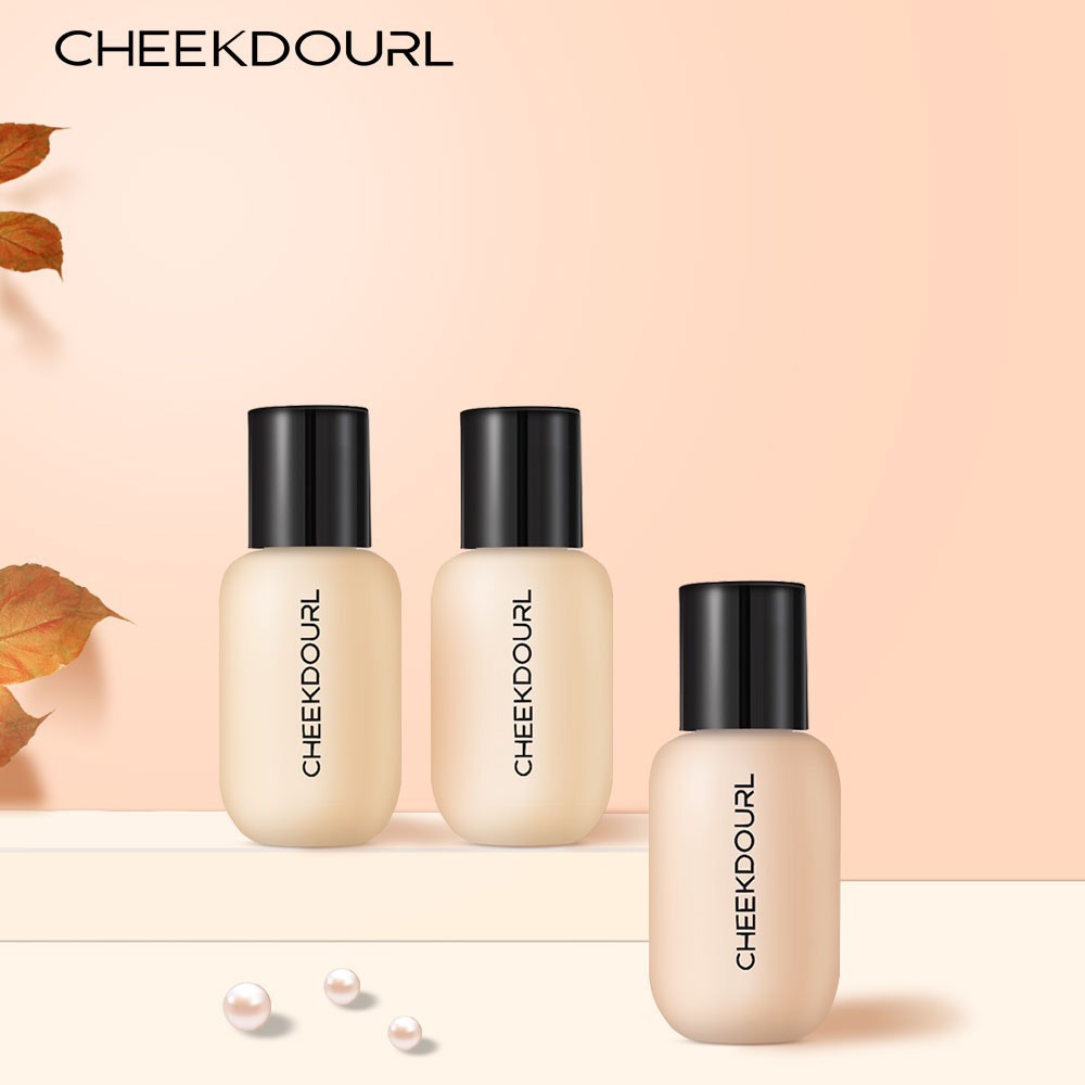 CHEEKDOURL Forever Perfect Liquid Foundation Long Lasting Oil Control Cream MakeUp Kosmetik  Long la