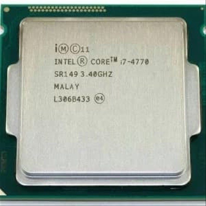 PROSESSOR INTEL CORE i7-4770 3.40GHz HASWELL SOCKET 1150 + FAN