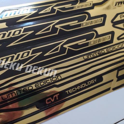 ヤ Striping Mio Zr Gold Stiker Mio Sporty Mio Smile