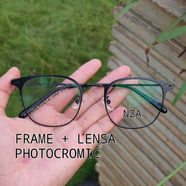 FRAME KACAMATA MINUS PHOTOCROMIC ( PAKET KACAMATA MINUS / PHOTOCROMIC ) | KACAMATA WANITA &amp; PRIA