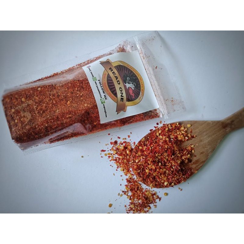 

CABE BUBUK ECERAN WANGI DAUN JERUK PEDAS SEDANG