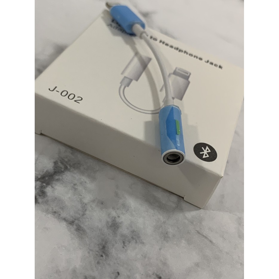 Kabel Lightning to Aux 3.5mm audio ke Iphone 7 / 8 / X xr xs max BLUETOOTH