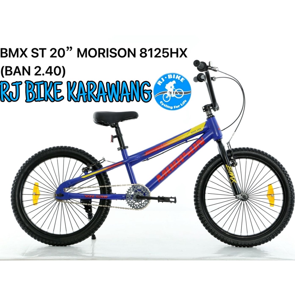 Sepeda BMX 20 inch MORISON 8125 XT/HX BAN WARNA