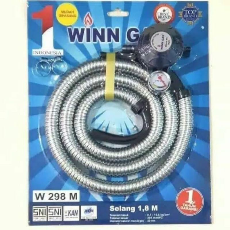 Slang gas regulator Winn gas W 298