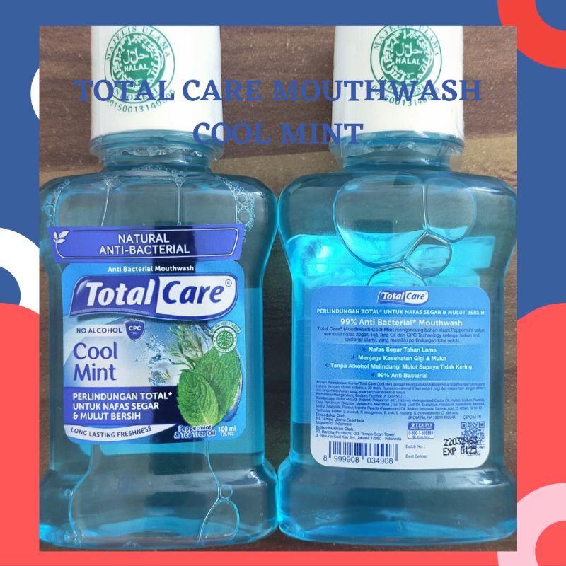 TOTAL CARE MOUTHWASH COOL MINT 100 ml