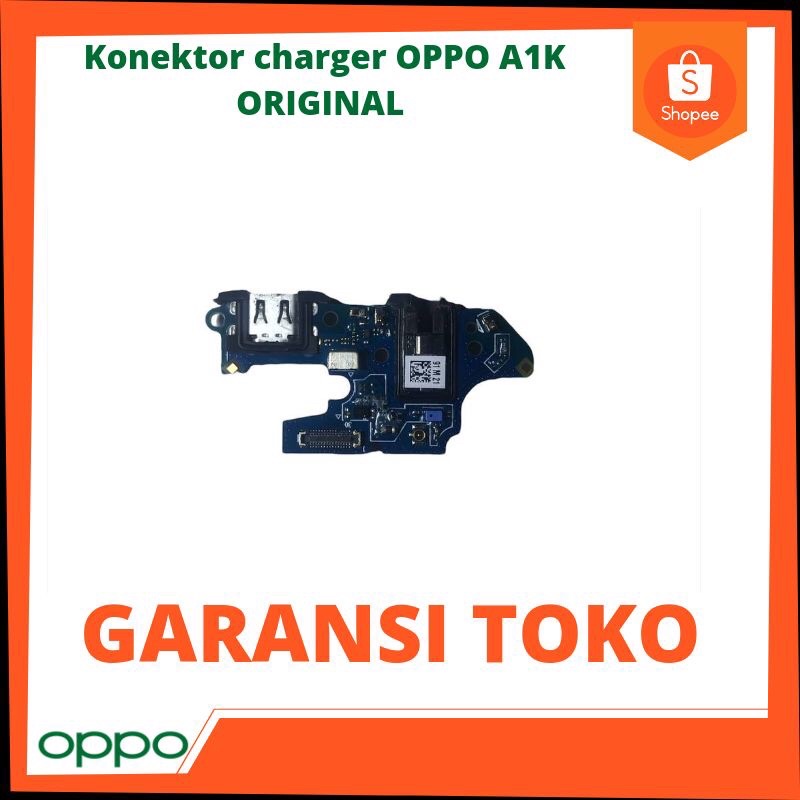 konektor charger OPPO A1K ORIGINAL