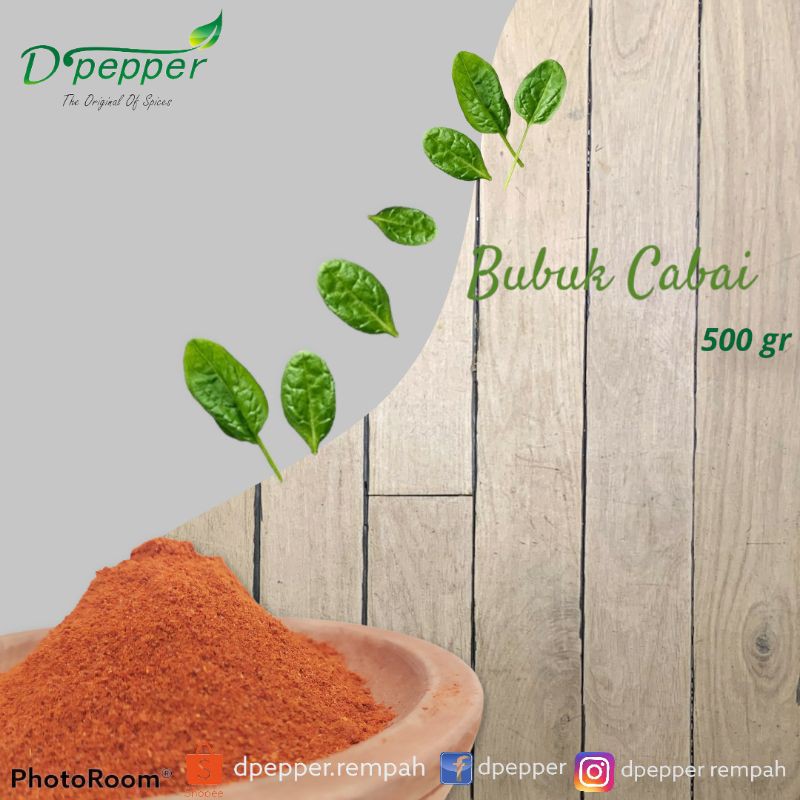 

500 gr cabai bubuk. cabe giling. bumbu masak. bumbu tabur. boncabe