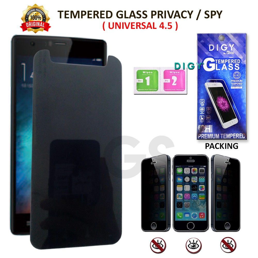 Tempered glass anti UNIVERSAL 4.5 Inch UNIV 4 Inch   5 Inch  4.7 Inch 5.3 Inch  5.5 Inch antigores