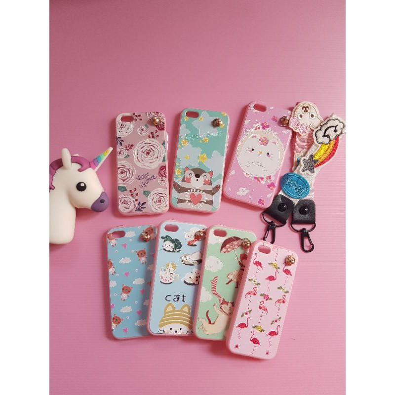 sale case Tpu cherry - oppo f3 iphone 5 5s se samsung j7pro a8 2018