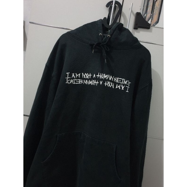 hoodie iam not human being