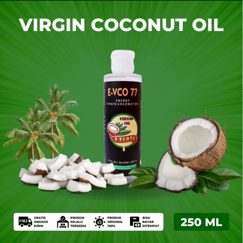 

E-VCO 77 Virgin Coconut Oil 250ml