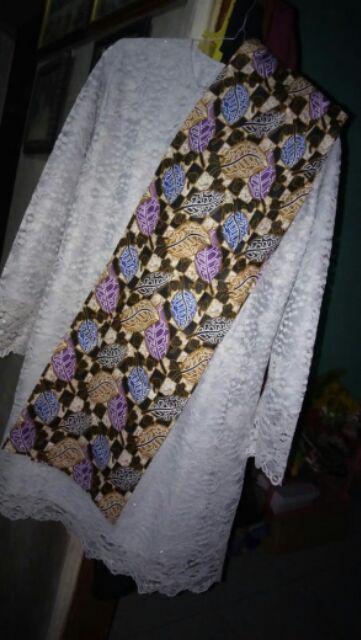 Maura Couple - Sania Ruffle Batik Couple Ori Ndoro Jowi Dnt Garansi Termurah - Brokat Akita Bs024