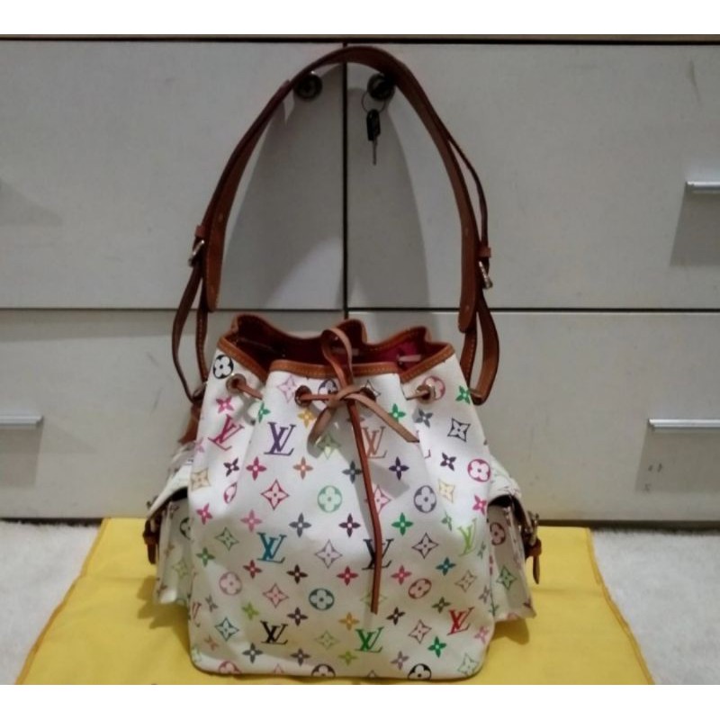 preloved tas lv noe mulyicolor