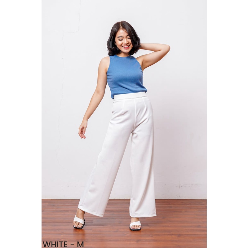 Hw Culottes Pants - 1 pcs celana kulot wanita - bawahan kasual dan formal  Bahan adem, nyaman dipakai