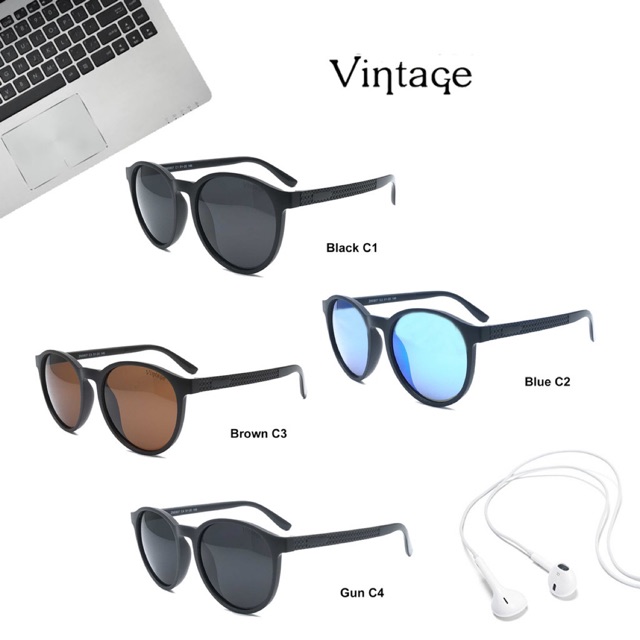 Vintage Sunglasses Polarized ZM0807