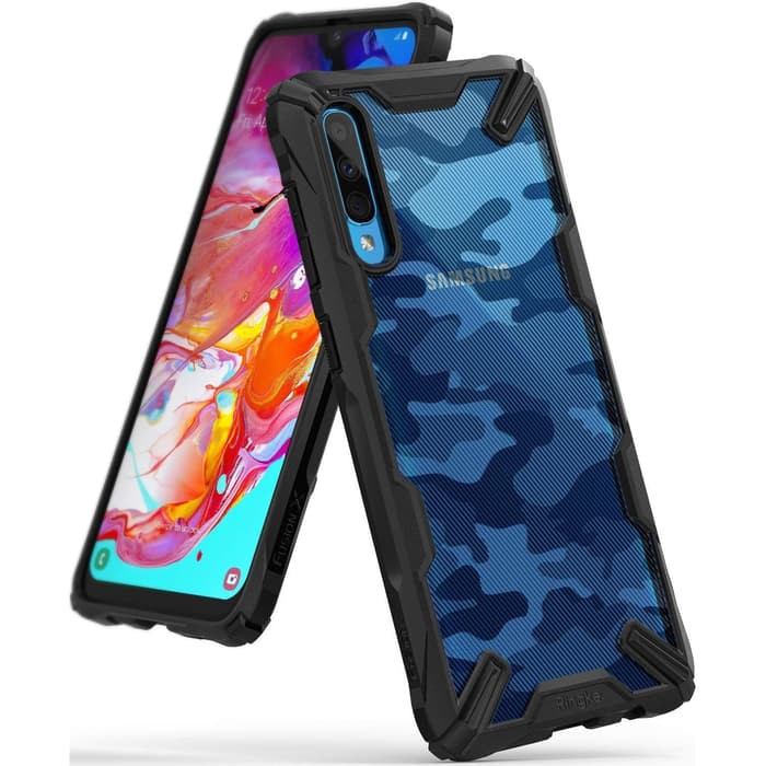 

Case Galaxy A70s / A70 / A50s / A50 / A30s / A30 / A20 Ringke Fusion X Anti Crack Original Casing