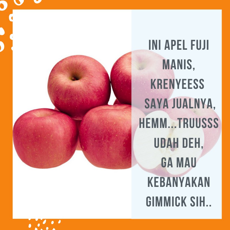 

BUAH APEL FUJI RRC PREMIUM FRESH APEL FUJI MANIS BUAH APEL FUJI BUAH APEL