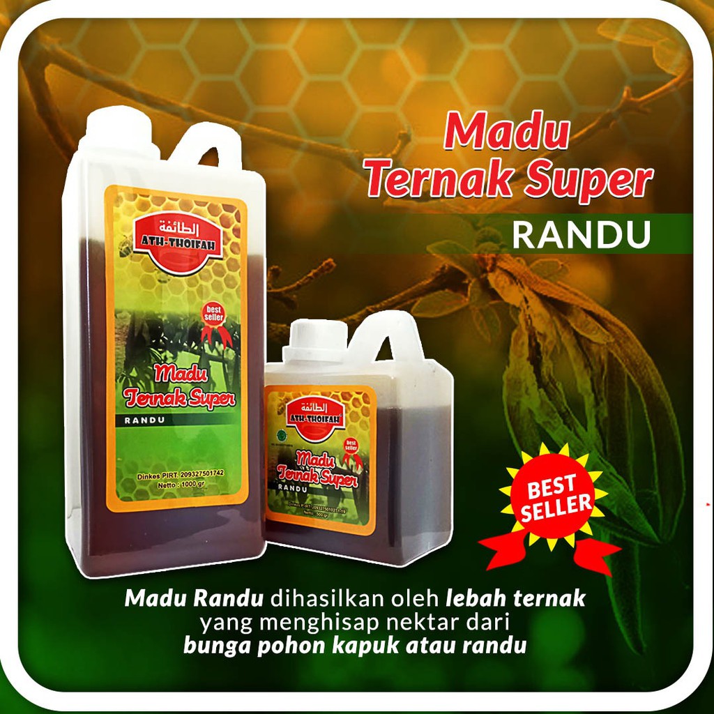 

Madu Ternak SUPER Nektar Randu 100% Murni dan Original