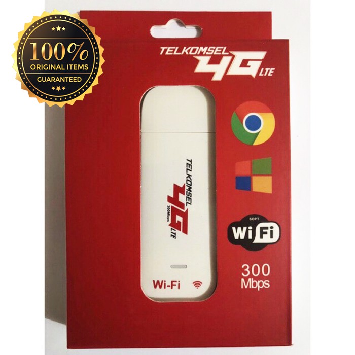 MODEM WIFI / MIFI USB 4G TELKOMSEL 300Mbps UNLOCK