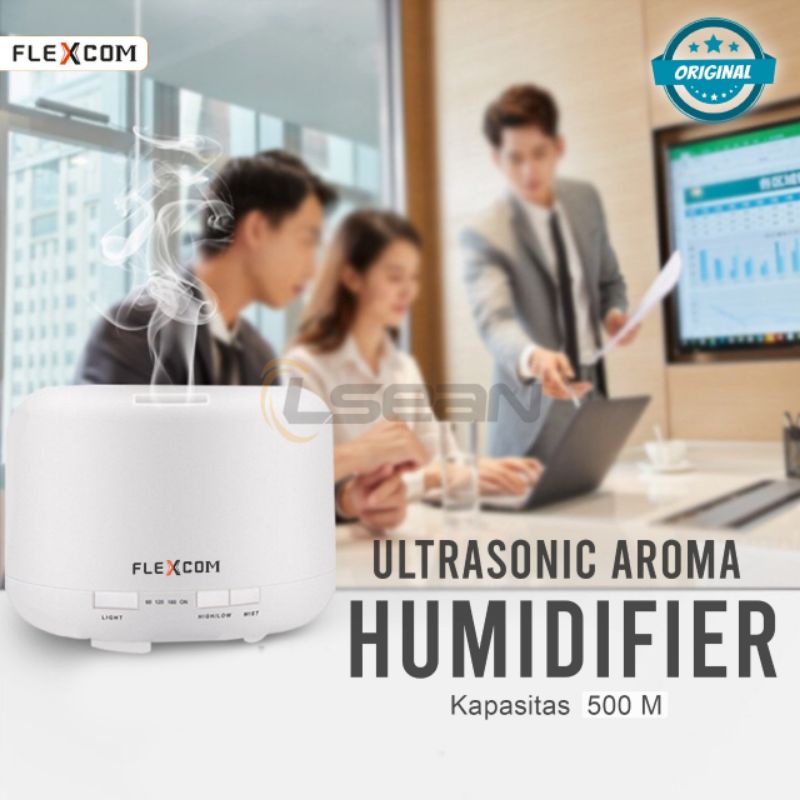 Humidifier |Diffuser Air 500ml dengan / tanpa remote