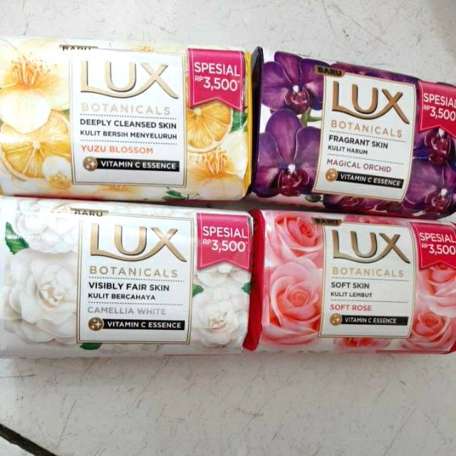 LUX BATANG botanicals 75gr sabun mandi wangi