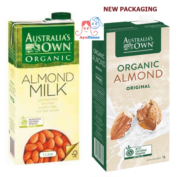 

Australia's Own Organic Almond Milk / susu almond cair 1L