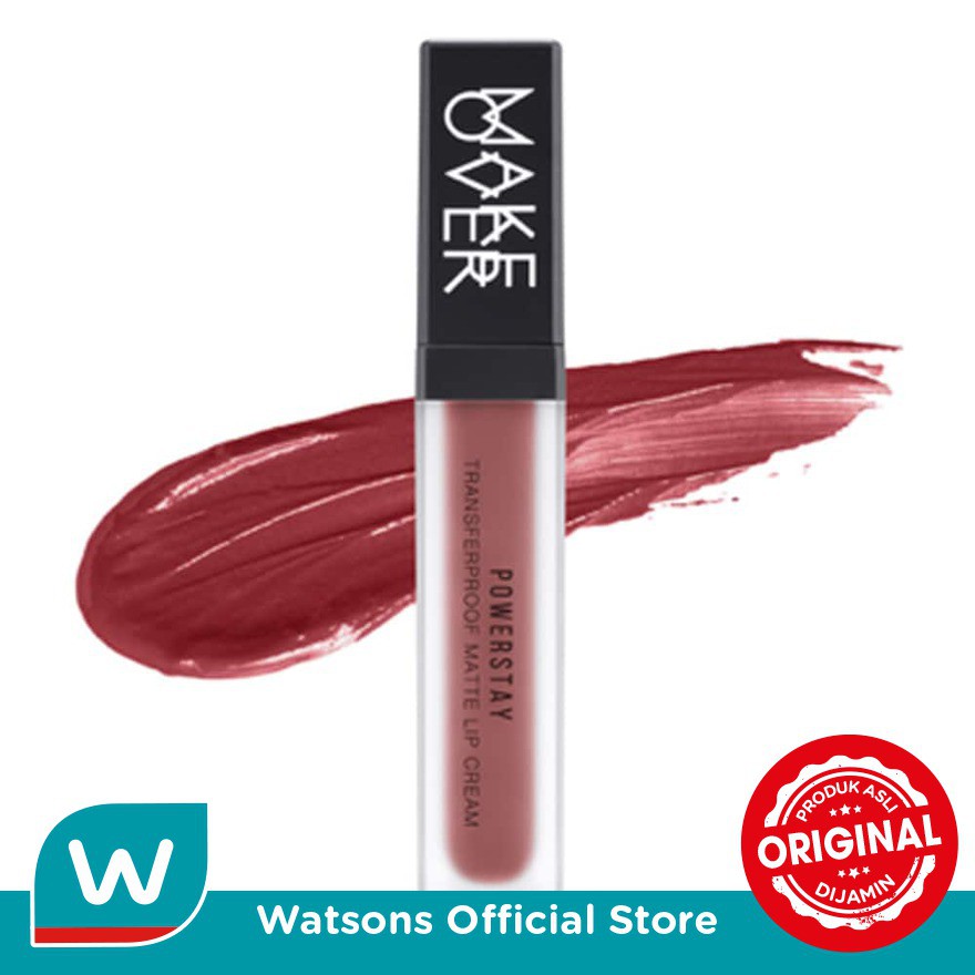 Make Over Powerstay Transferproof B06 Matte Lip Cream Powerfull