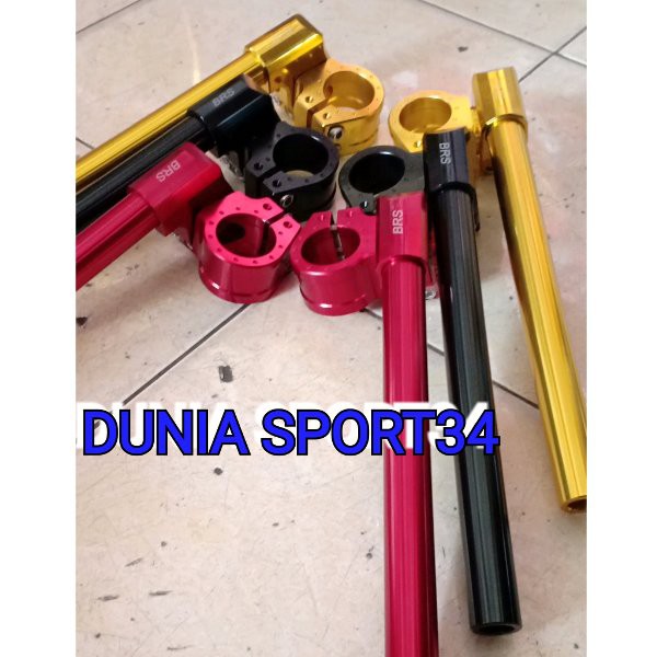 TOPPP Stang jepit full cnc stelan model Nui racing buat Ninja R-RR-satria Fu-Cb-Cbr-Cbr
