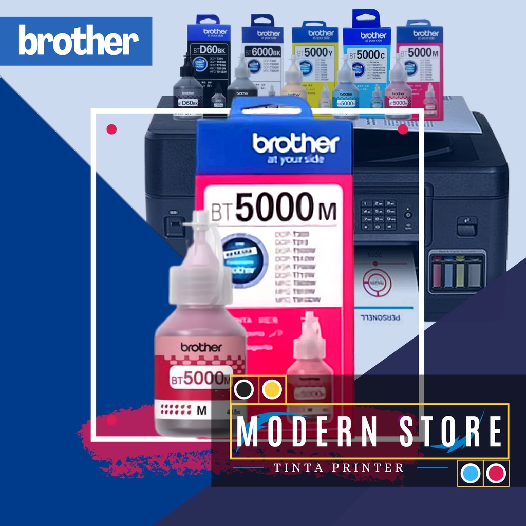 Tinta printer brother bt5000 DCP T710W DCP T300 DCP-T310 T800W T810DW T910DW