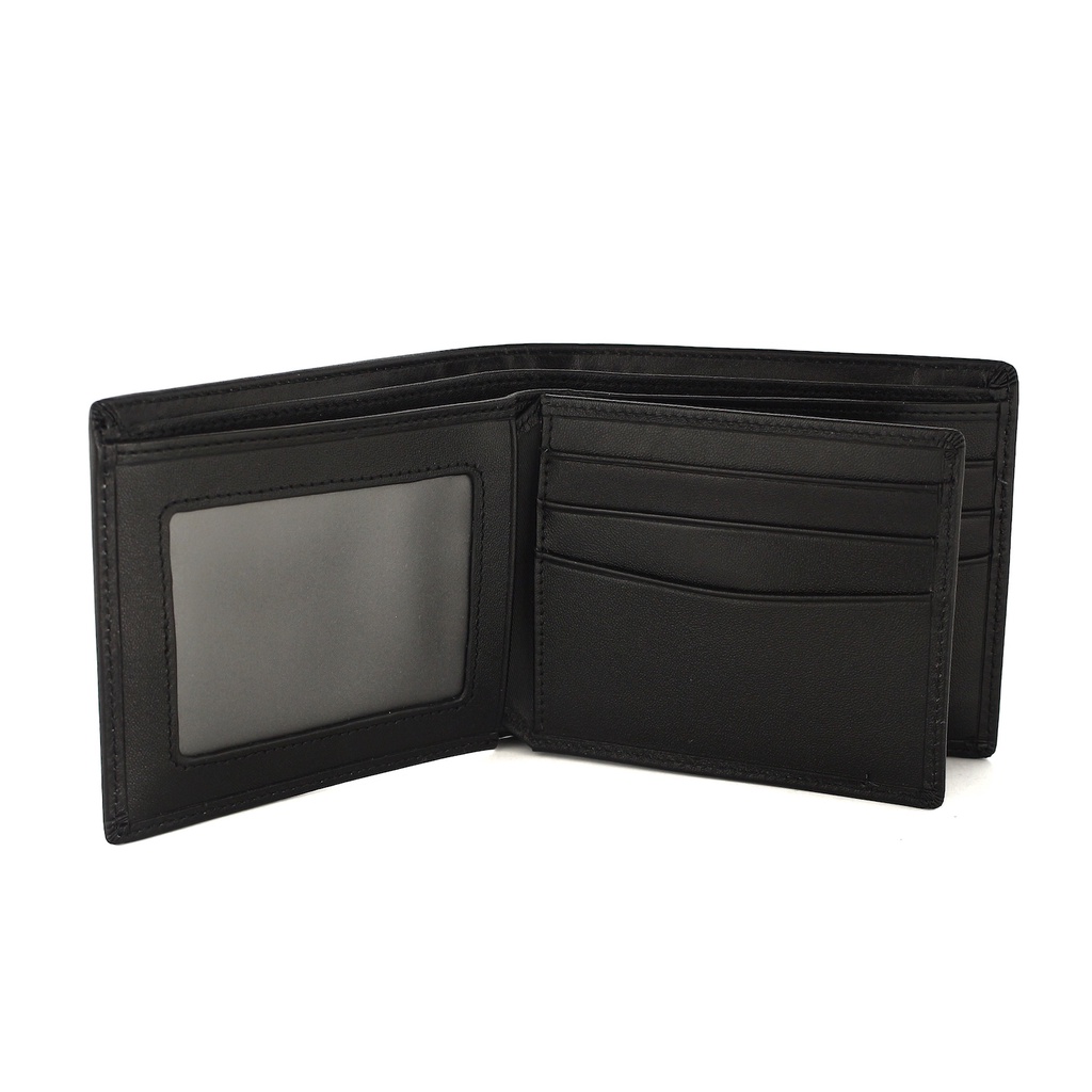TOKOKOE - Dompet Pria model Tidur bahan Kulit Premium Dompet Lipat - BB 01-12 Black