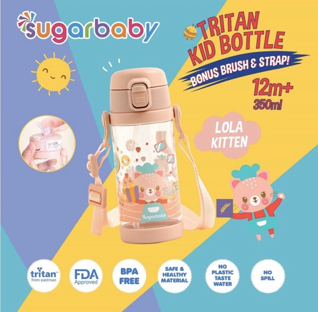 Sugar baby tritan kid bottle 350ml