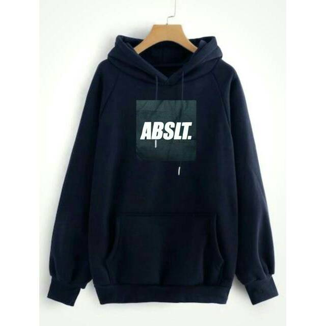 Jaket Sweater Hoodie Abslt Tebal - Sweater Murah - Cod