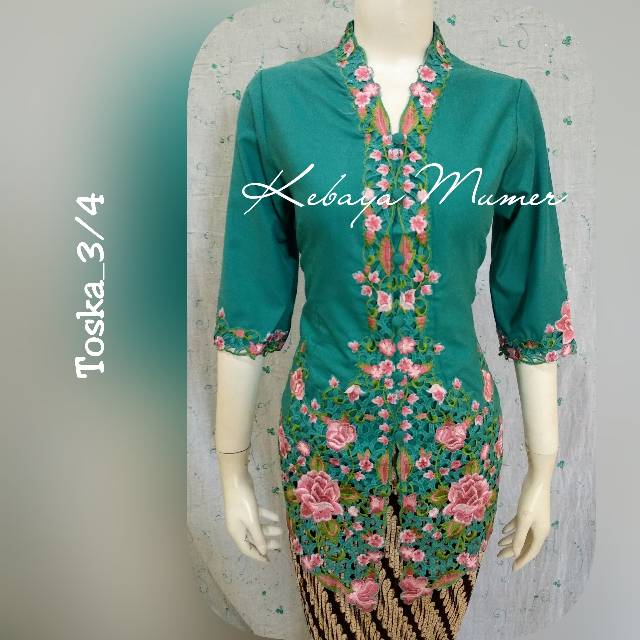 Kebaya Kerancang. Kebaya Encim. Kebaya Murah. Kebaya Bordir. Kebaya Kerancang Warna. Seroja. Kebaya Merah. Merah. Kebaya Toska. Kebaya Hijau