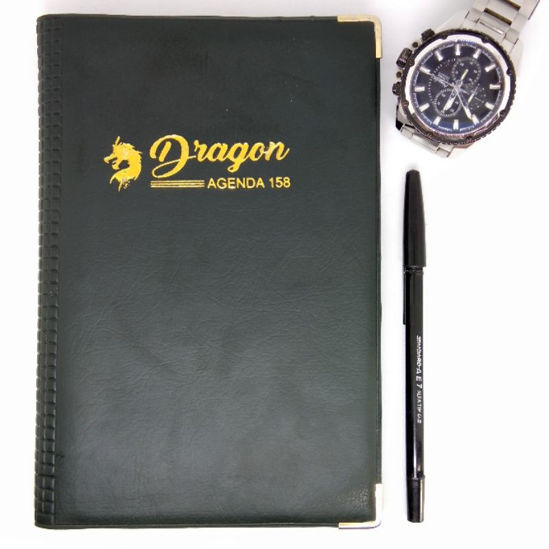 

Buku Agenda Kulit DRAGON 158 Hijau