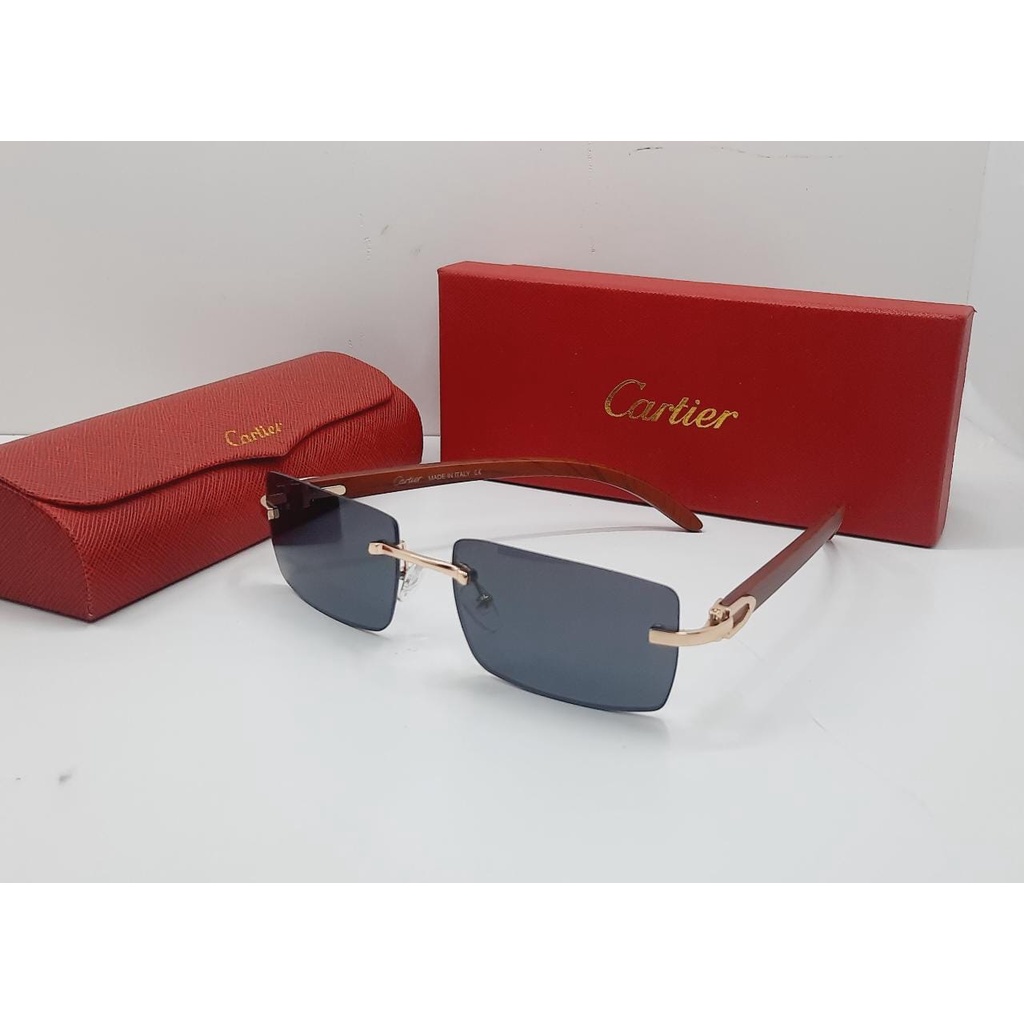Kacamata Sunglasses Cartier 3524012 Size (56-20-140)